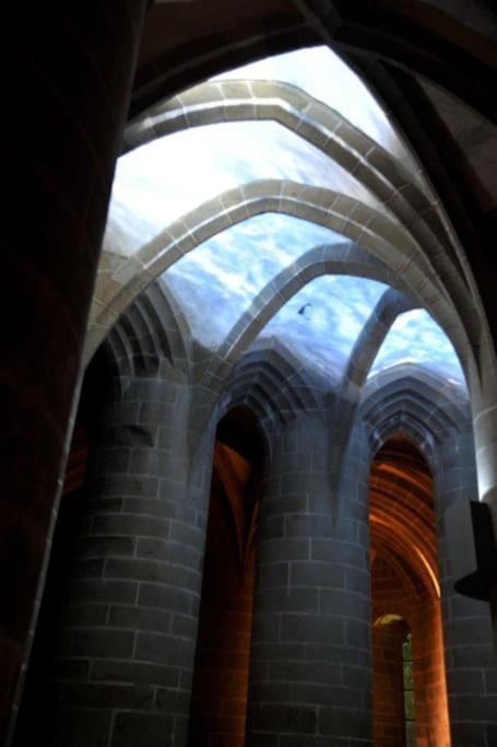 Entre Mont St Michel Et Merveille Vains Exterior foto